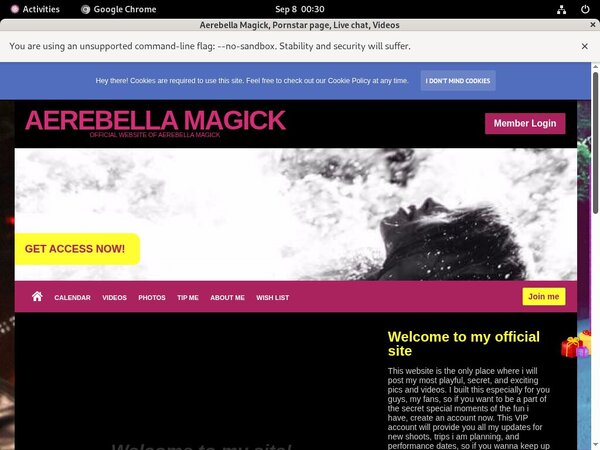 Aerebellamagick.modelcentro.com Limited Time Offer