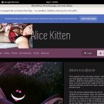 Alicekitten.modelcentro.com Previews