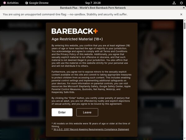 Barebackplus.com Checkout Form