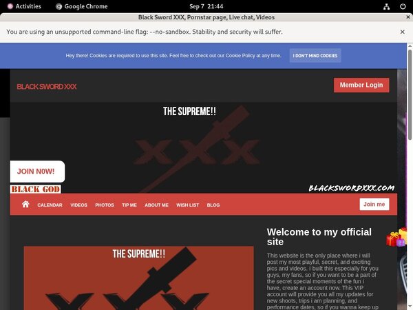 Black Sword XXX Discount On