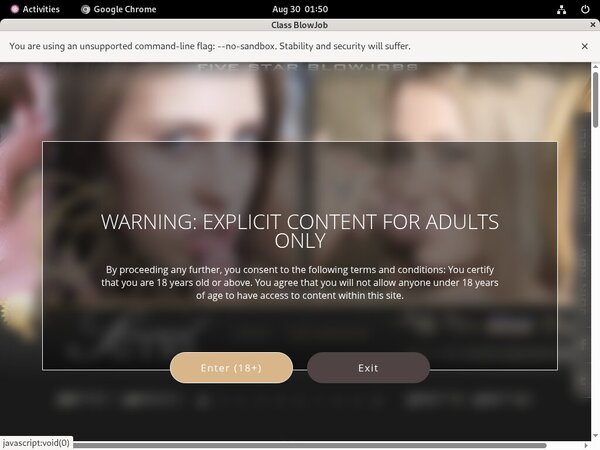 Classblowjob Subscription Deal