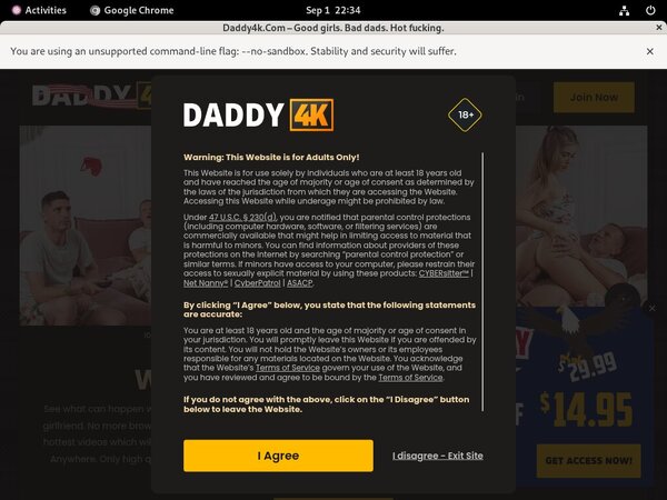 Daddy 4k Pass Login