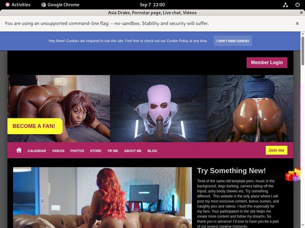 Darkwetdreemz.com Account Membership