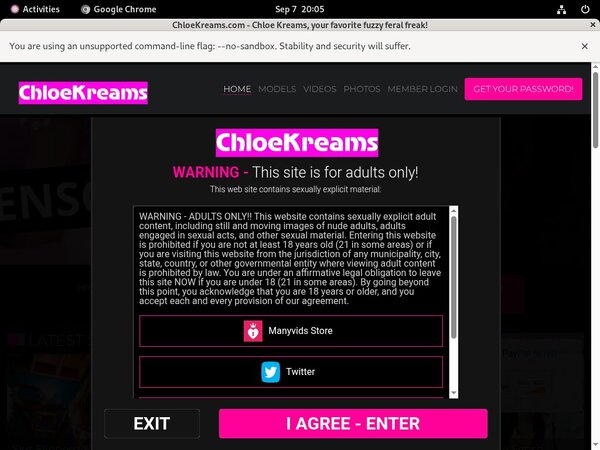 Discount Chloekreams.com Membership Discount Chloekreams.com Membership