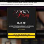 Discount Ladyboypussy Trial Membership
