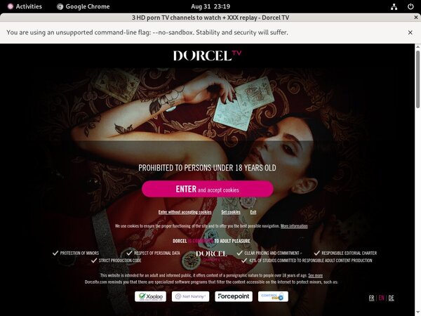 Dorcel Tv Discount Setup