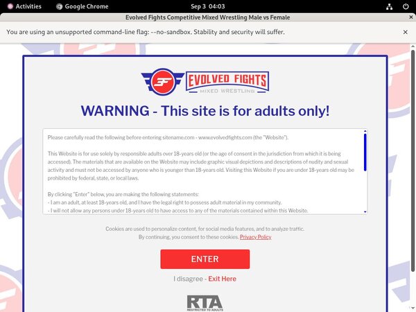 Evolved Fights Membership Discounts