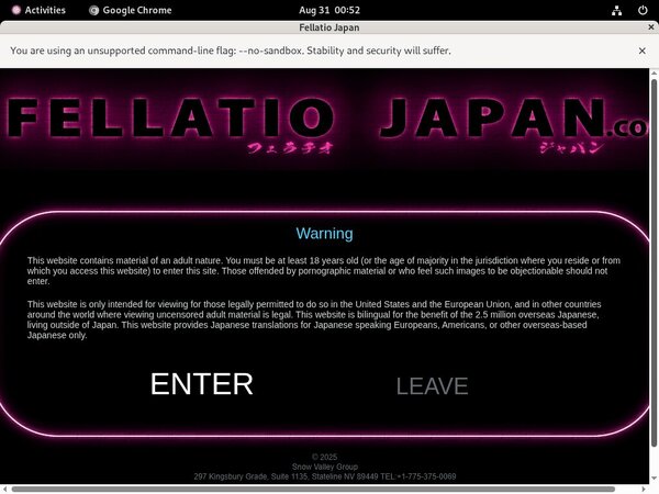 Fellatio Japan Discount Today