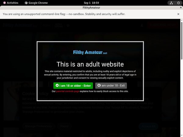 Filthyamateur.net Gallery
