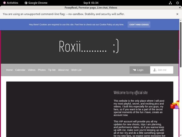 Foxxyroxii Adult Passwords Foxxyroxii Adult Passwords