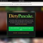 Free Dirty Pancake Account New