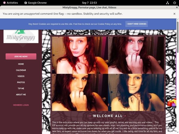 Free MistyGrayyy Membership Account