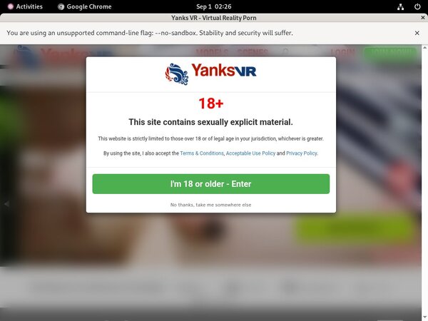 Free Yanksvr.com Scenes