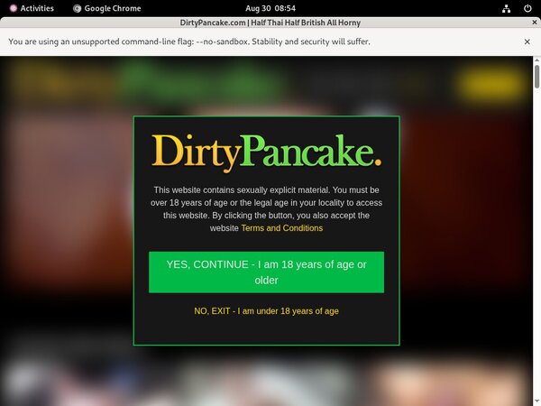 FreeDirty Pancake Password