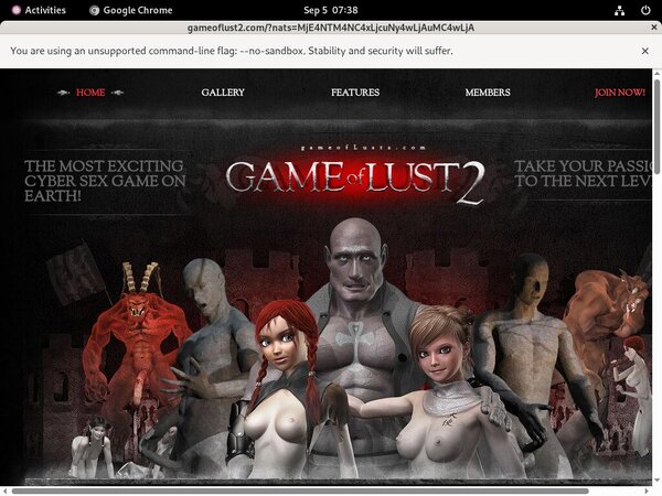 Game Of Lust 2 Paypal