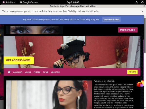 Get Anastasiavegax.modelcentro.com Trial Free