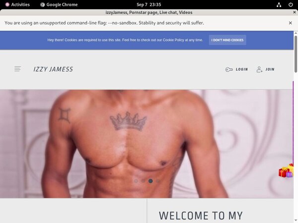 Get Free Izzyjamess.modelcentro.com Account