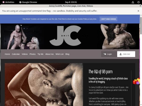 Get Jonny Cockfill Free Logins