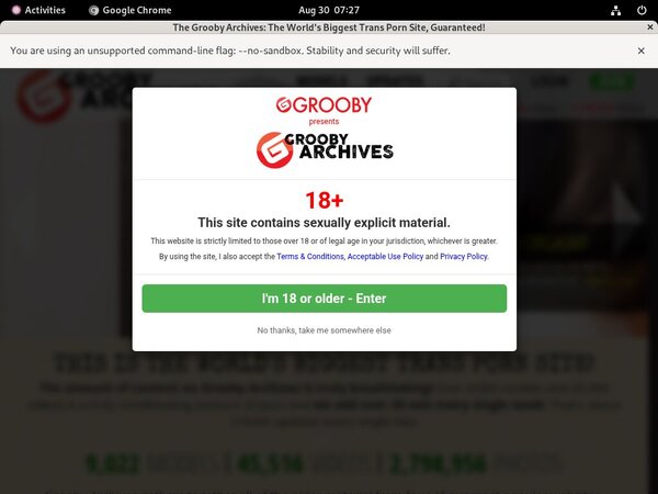 Grooby-archives.com Membership