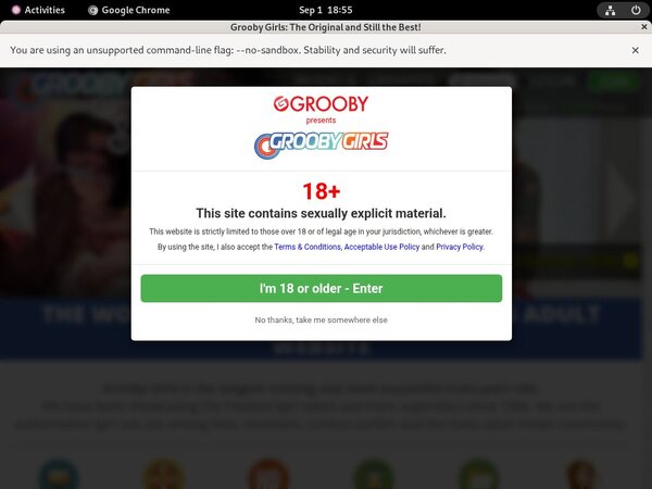 Groobygirls.com Bug Me Not
