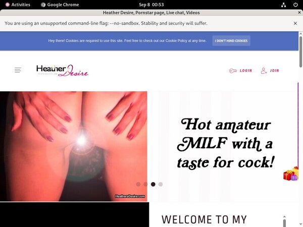 Heather Desire Account Free