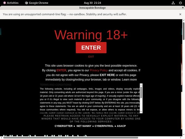 Inescapable Bondage Accounts And Password