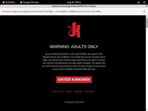 Kink Men Free Trial Subscription