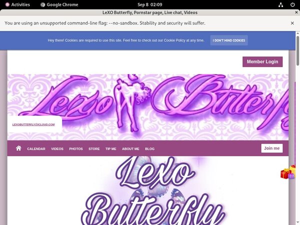 Lexobutterflyxxx.com Trial Discount