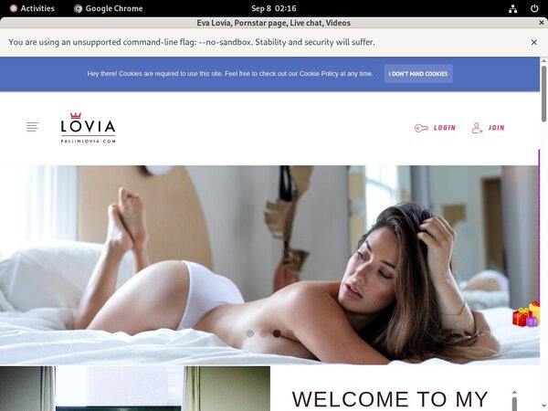Login Eva Lovia