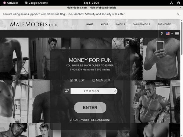 Male Models Cheap Deal