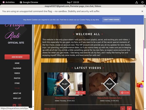 Mayrai03211@gmail.com $1 Porn Trial