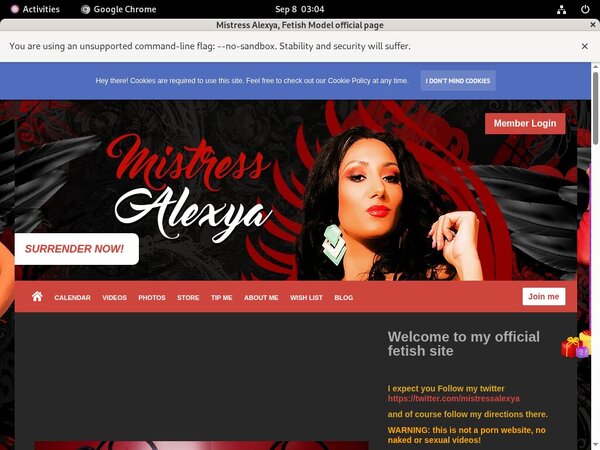 MistressAlexya Netcash