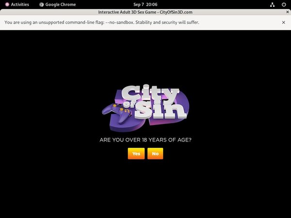 Mobile City Of Sin 3D Account