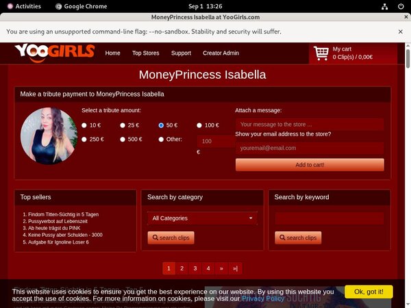 MoneyprincessIsabell Discount Sale MoneyprincessIsabell Discount Sale