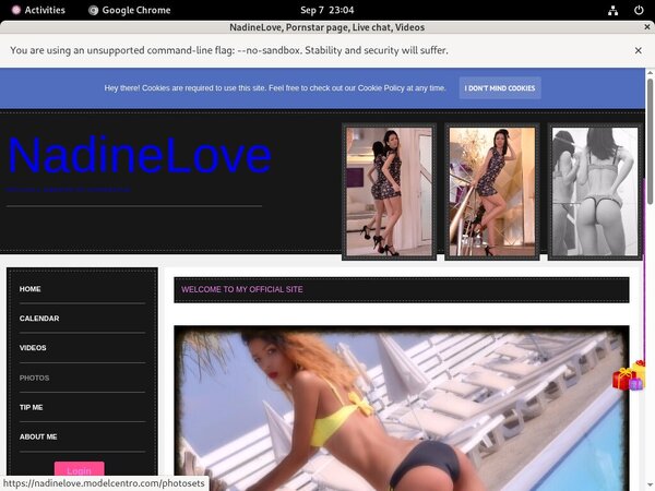 NadineLove Free Pictures