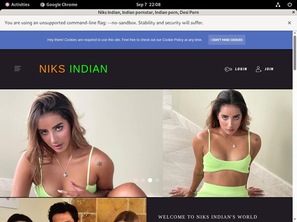Niksindian.com Porn Site