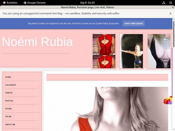 Noemi Rubia Sex Tube