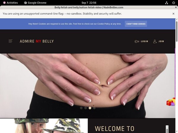 Nude Bellies Clip Cash
