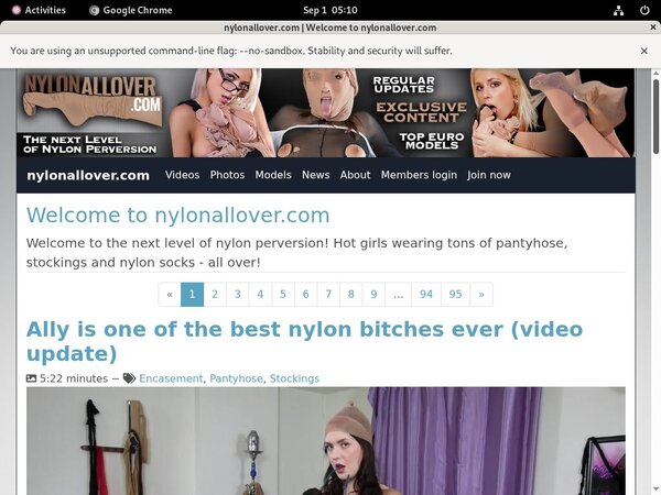 Nylonallover Rabatt