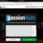 Passion Hours Username Password