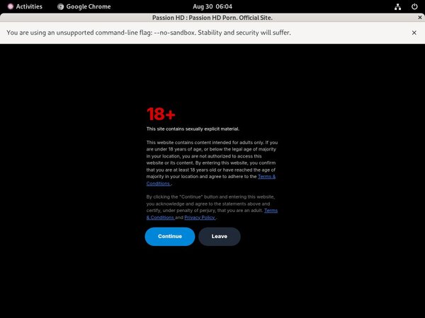 Passion-hd.com Adult Passwords