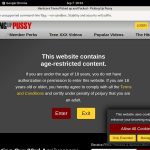 Picking Up Pussy Signup Discount
