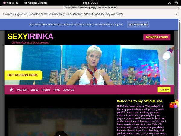 SexyIrinka Webbilling