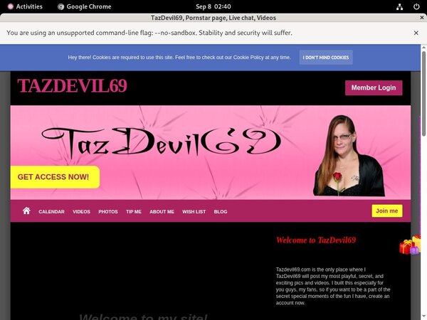 Tazdevil69.modelcentro.com Password Generator