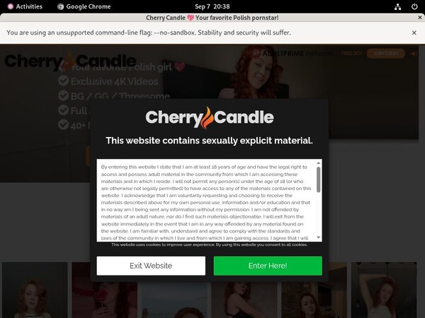 Trial Membership Cherrycandle Free