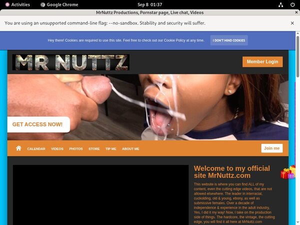 Trial MrNuttz Productions Membership