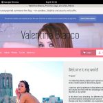 Valentina Bianco Join Anonymously