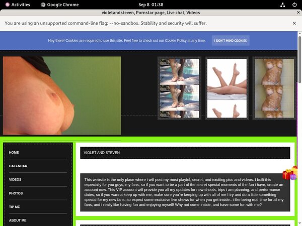 Violetandsteven With Online Check