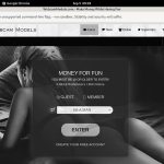 Webcam Models Account And Password