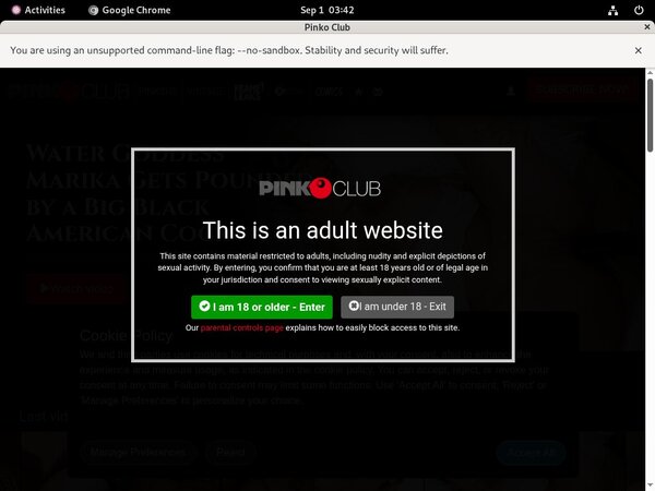 Working PinkO Club Password
